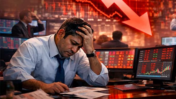 భారీ నష్టాలతో ముగిసిన స్టాక్ మార్కెట్లు – general