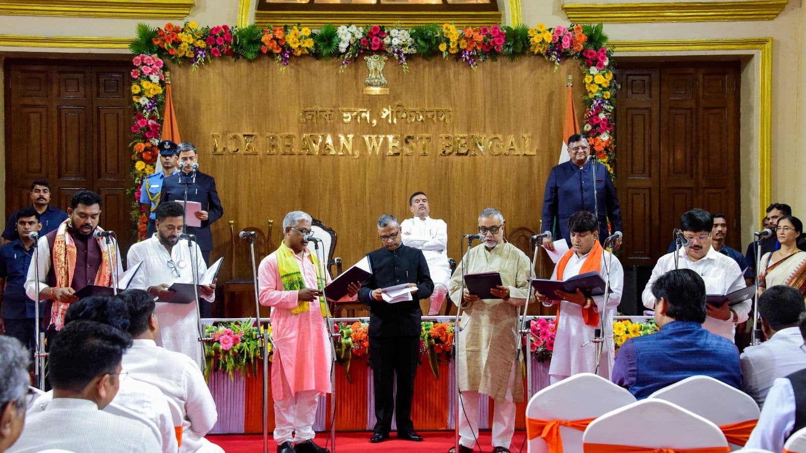 West Bengal Cabinet Expansion Suvendu Adhikari Bjp Ministers List