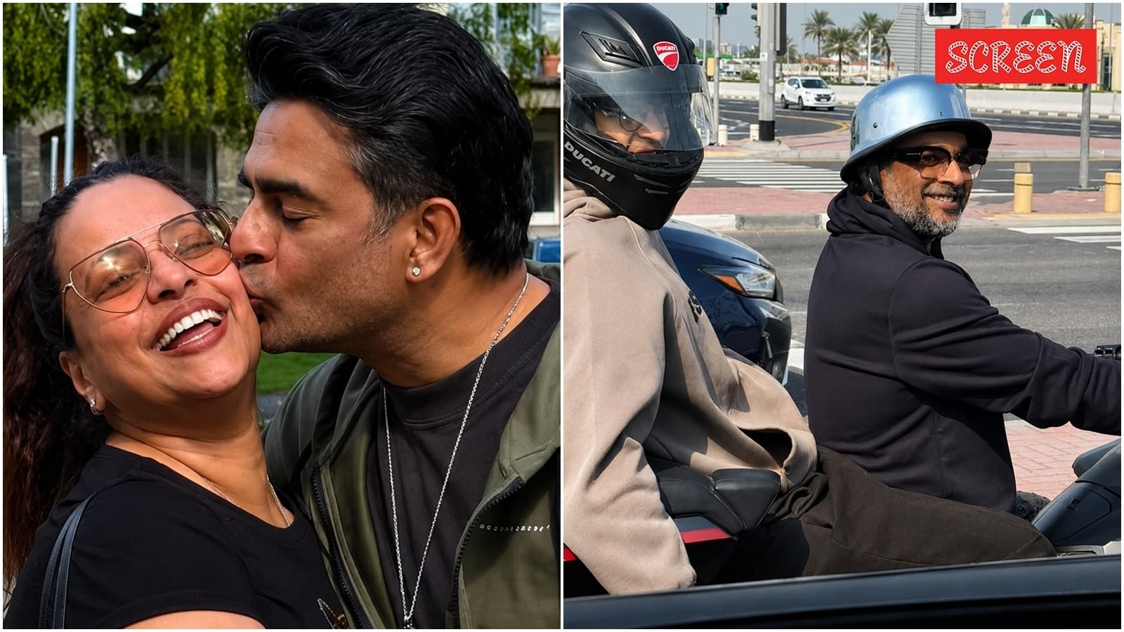 From Bike Rides To Dinner Dates Sarita Shares Unseen Moments From Madhavans Life In Dubai