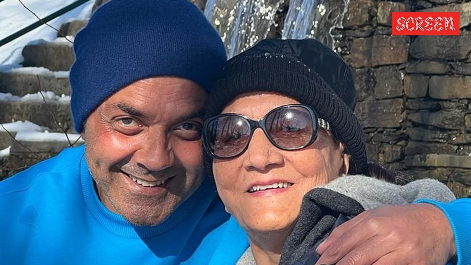 Bobby Deol Mom Prakash Kaur Beat Him Slippers Speaking Hindi English Medium School