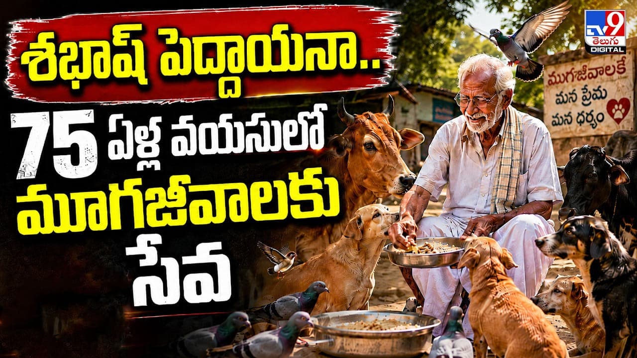 మూగజీవాల దాహమే తన ధ్యేయం.. 75 ఏళ్ల వృద్ధుడి సేవకు అడవే సాక్ష్యం