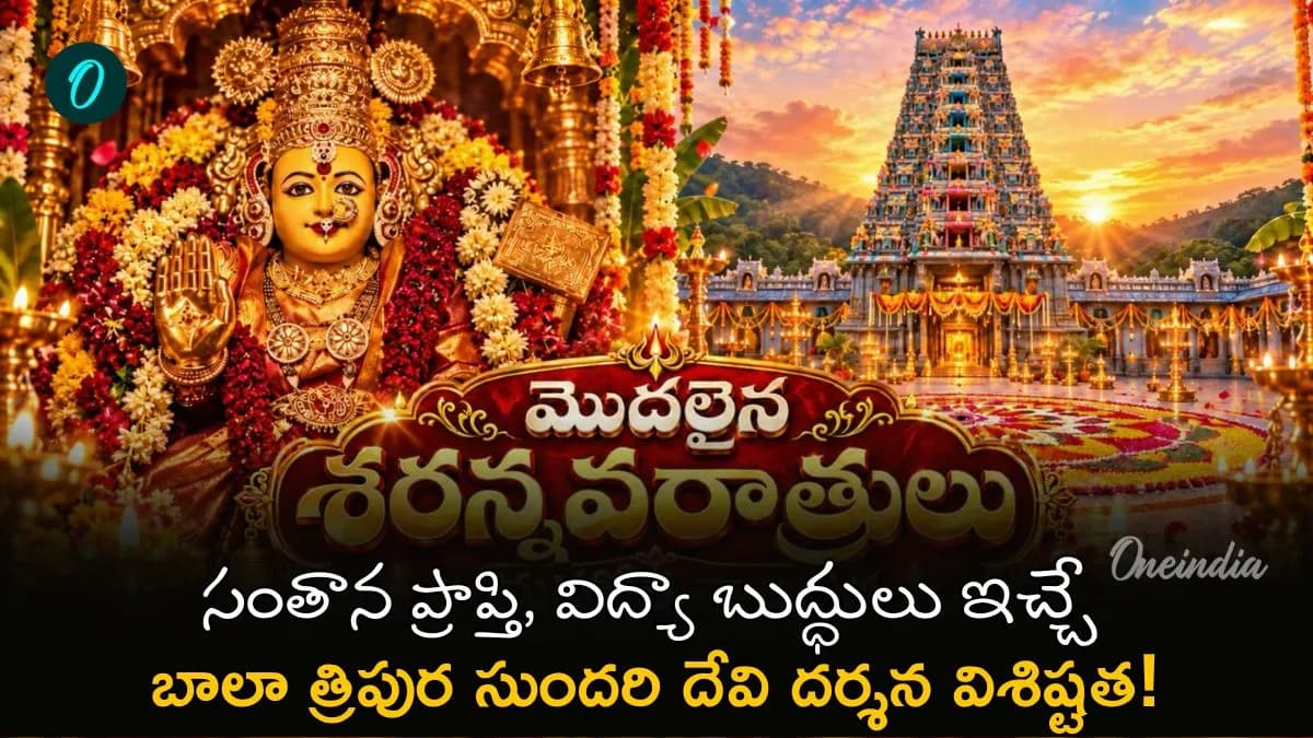Dasara 2026: బాలా త్రిపుర సుందరీదేవిగా దుర్గమ్మ దర్శనం! ఈ పూజలు చేస్తే కోరిన కోరికలు సిద్ధి