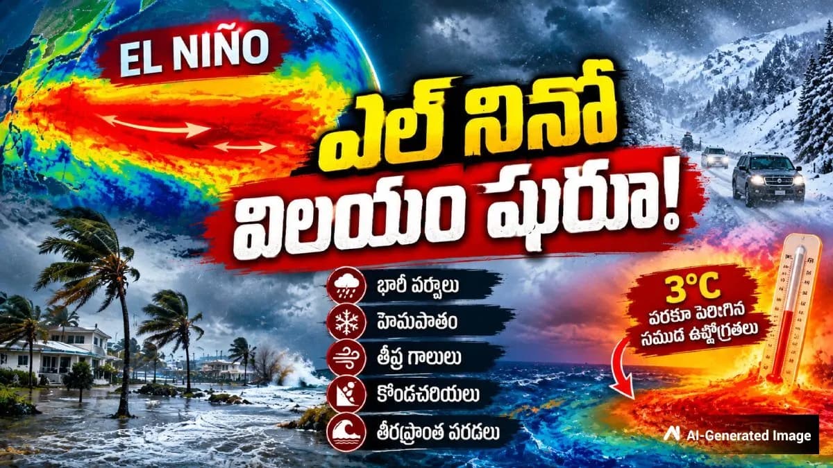 బిగ్ అలర్ట్: ఎల్ నినో డేంజర్ బెల్స్.. శీతాకాలంపై బిగ్ వార్నింగ్! – general