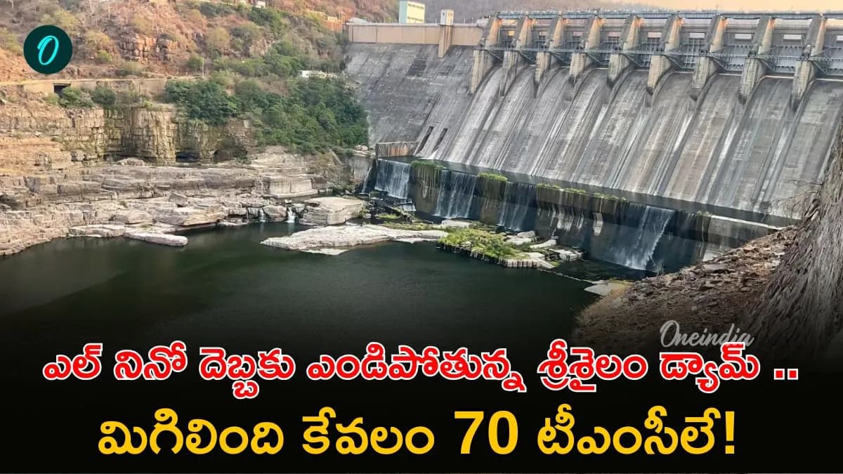 Srisailam Dam: శ్రీశైలం ఖాళీ! చరిత్రలోనే ఆరో సారి.. కరువు దిశగా కృష్ణా బేసిన్?