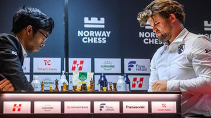 నార్వే చెస్ లో భారత గ్రాండ్ మాస్టర్ సంచలనం.. ఒకే టోర్నీలో రెండుసార్లు కార్ల్ సన్ ను చిత్తు
