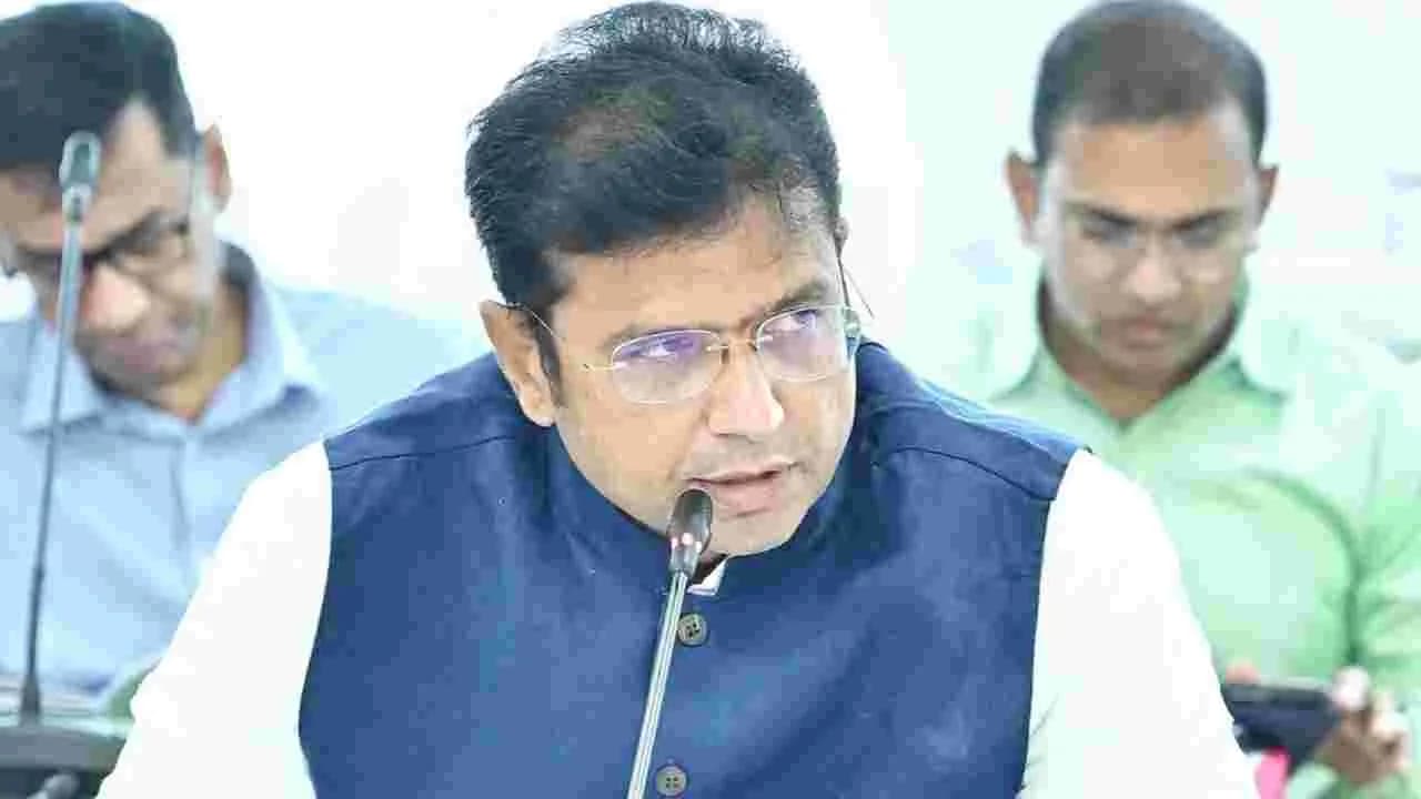హెచ్ఐఎల్‌టీపీ విధివిధానాలు విడుదల చేసిన మంత్రి శ్రీధర్ బాబు