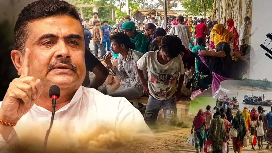 అక్రమ వలసదారులకు పశ్చిమ బెంగాల్ ప్రభుత్వం షాక్