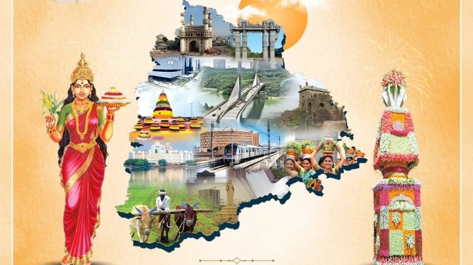 స్వరాష్ట్ర తెలంగాణకు 12 ఏళ్లు.. రాష్ట్ర ఆవిర్భావ శుభాకాంక్షలు ఇలా తెలపండి