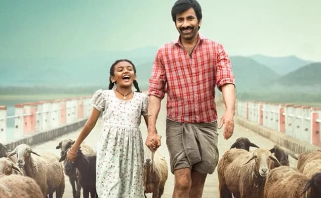 Glimpse Ravi Teja Trades Mass For Emotion In Irumudi