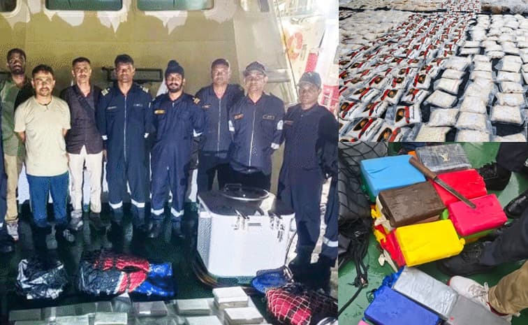 గుజరాత్ లో భారీ డ్రగ్స్ ముఠా గుట్టు రట్టు.. విలువ వెయ్యి కోట్లకు పైగా