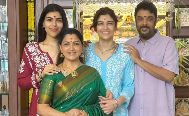ఓ కూతురు హీరోయిన్.. మరో కూతురు నిర్మాత