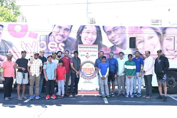 తానా మిడ్ అట్లాంటిక్ బ్లడ్ డ్రైవ్ కు మంచి స్పందన