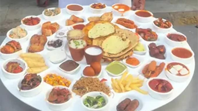 51 వెరైటీల ధురంధర్ రివాల్వింగ్ థాలీ – general