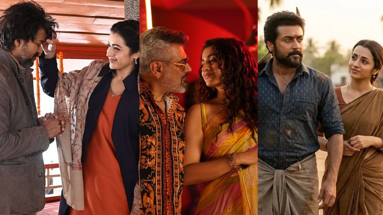 Trisha Shares Fan Post On Leo Good Bad Ugly Karuppu Records 973493