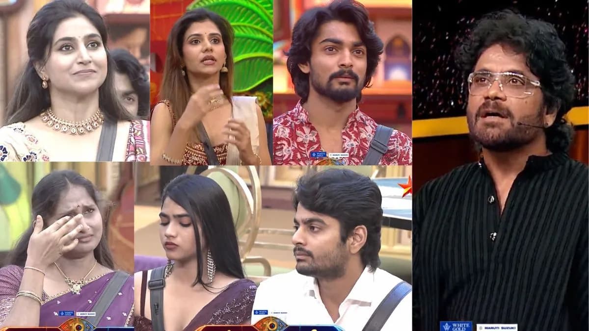Bigg Boss Telugu 10: నాగార్జున మాస్ వార్నింగ్.. ఝాన్సీ గుట్టురట్టు.. లవ్ బర్డ్స్కు గట్టి క్లాస్! Bigg Boss Telugu 10: నాగార్జున మాస్ వార్నింగ్.. ఝాన్సీ గుట్టురట్టు.. లవ్ బర్డ్స్కు గట్టి క్లాస్!