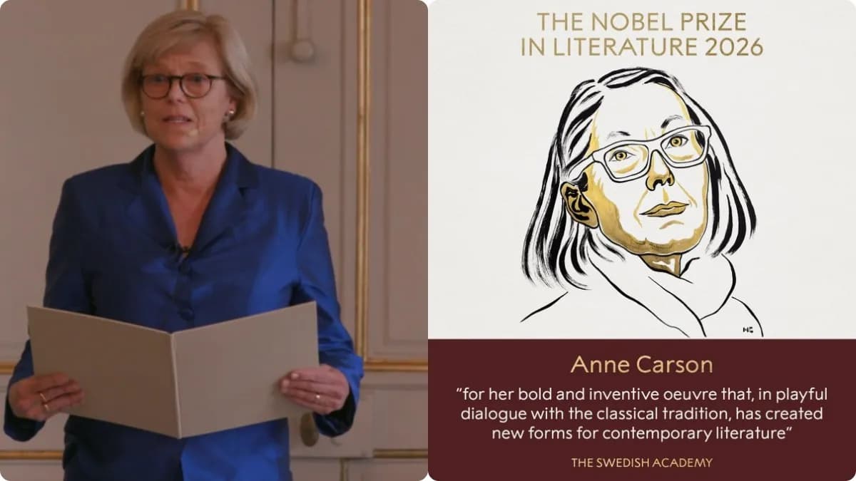 Nobel Literature Prize 2026: కెనడా రచయిత్రికి నోబెల్ సాహిత్య పురస్కారం..! – general