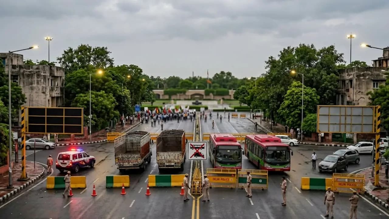 రాజ్ఘాట్లో నిరసనకు ముందు ట్రాఫిక్ మార్గదర్శకాలు – general