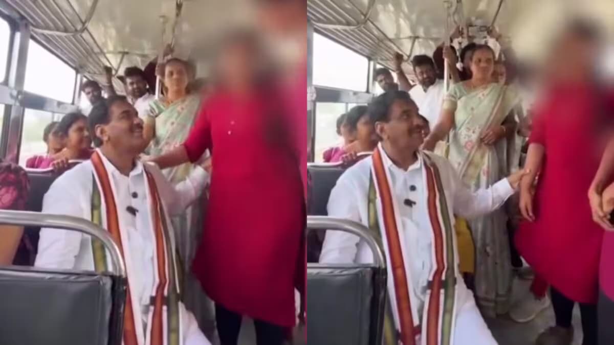 కాంగ్రెస్ ఎమ్మెల్యేపై విమర్శలు.. మహిళా విద్యార్థిని చేతిని పట్టుకున్న వీడియో – general