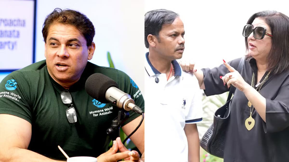 సైరస్ బ్రోచా ఫరా ఖాన్ కుక్కును విమర్శించాడు సైరస్ బ్రోచా ఫరా ఖాన్ కుక్కును విమర్శించాడు