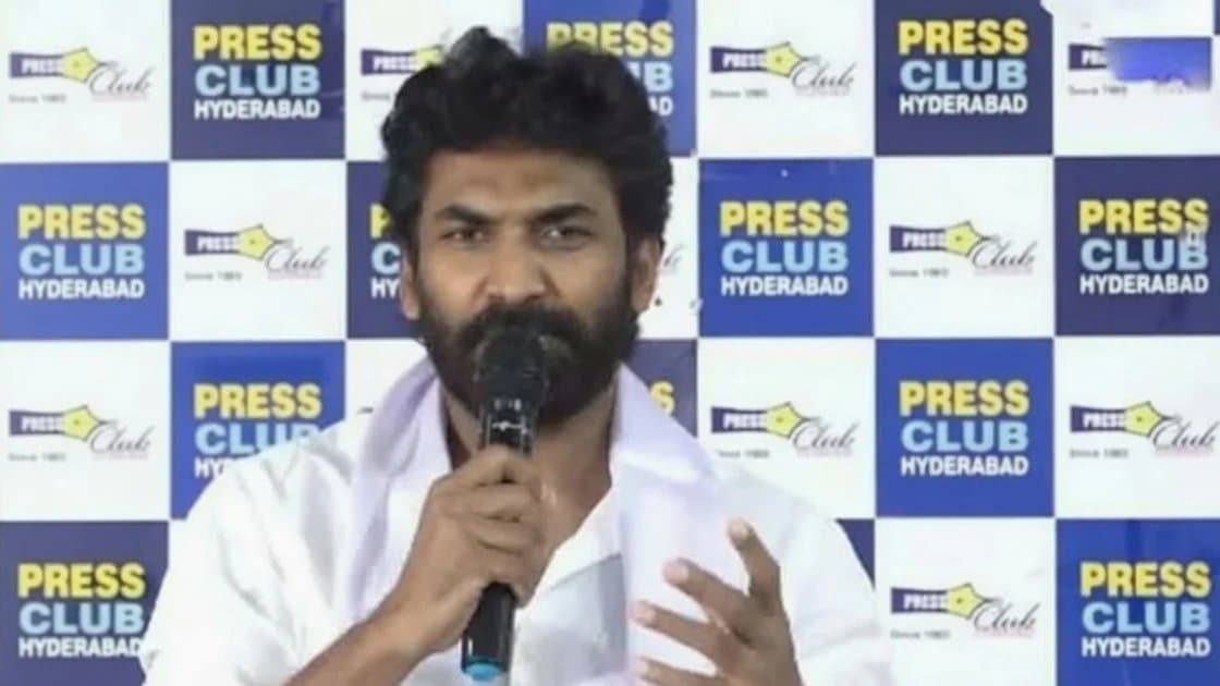 జనసేన ప్రెస్ మీట్ లో జర్నలిస్టుతో సాగర్ వాగ్వాదం