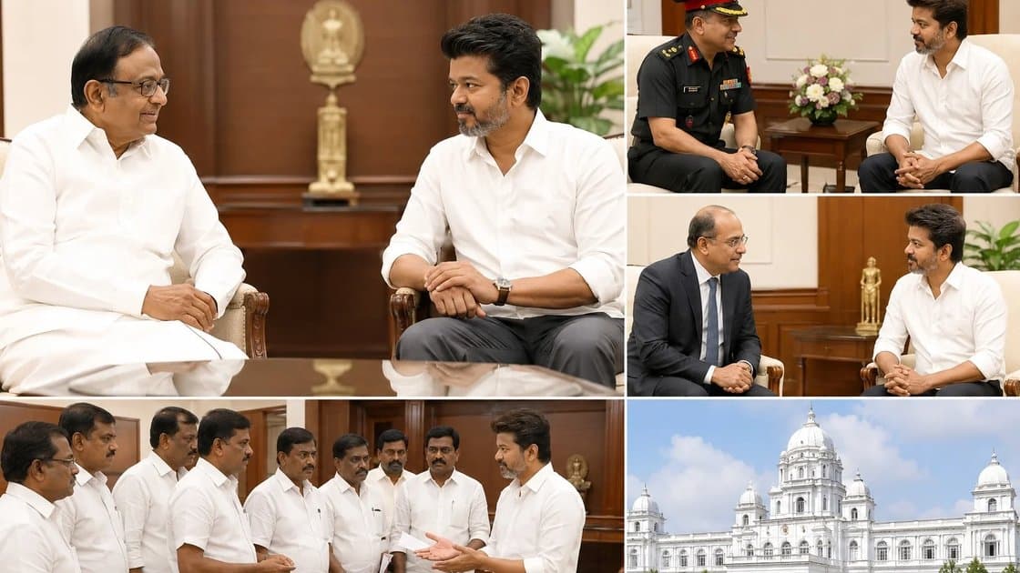 సచివాలయంలో బిజీ బిజీగా మారిన సీఎం జోసెఫ్ విజయ్