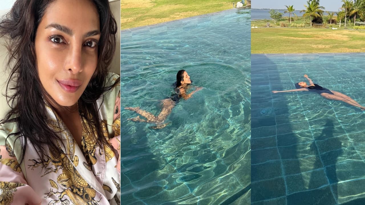 వార ణాసి షూటింగ్ కు బ్రేక్ .. ప్రియాంక చోప్రా సండే ఫోటోలు వైర ల్