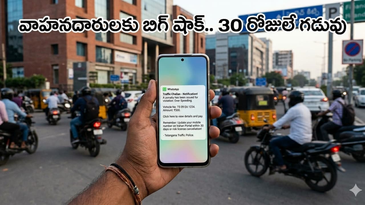 వాహనదారులకు అలర్ట్.. వాట్సాప్ లోనే ట్రాఫిక్ చలాన్లు.. 30 రోజుల్లో ఆ పని చేయకపోతే లైసెన్స్ కట్