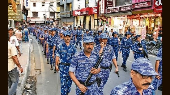 Security Amped Up In Amritsar Ahead Of Op Bluestar Anniversary